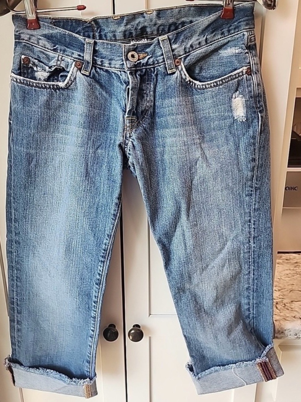 Lucky Brand Light Blue Cropped Jeans - Women's